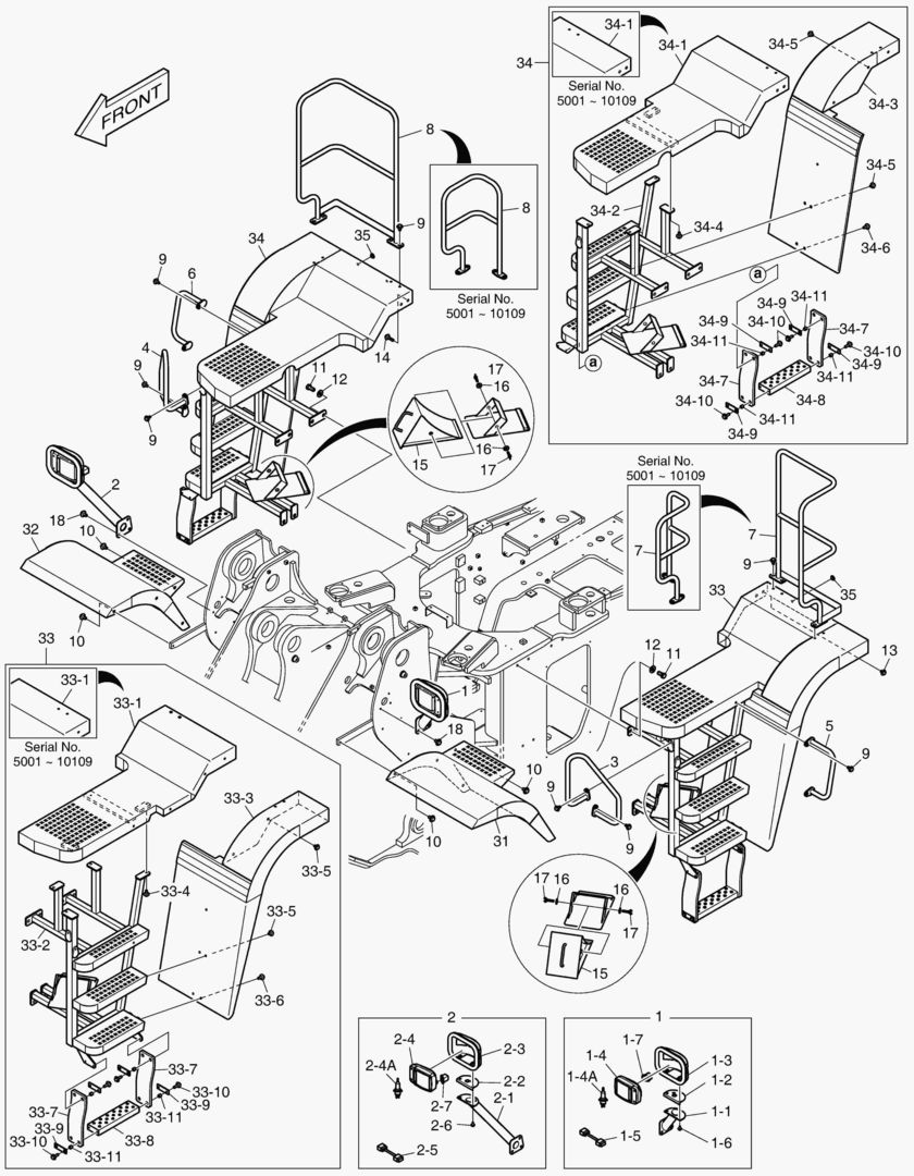 1500 FENDER & LADDER