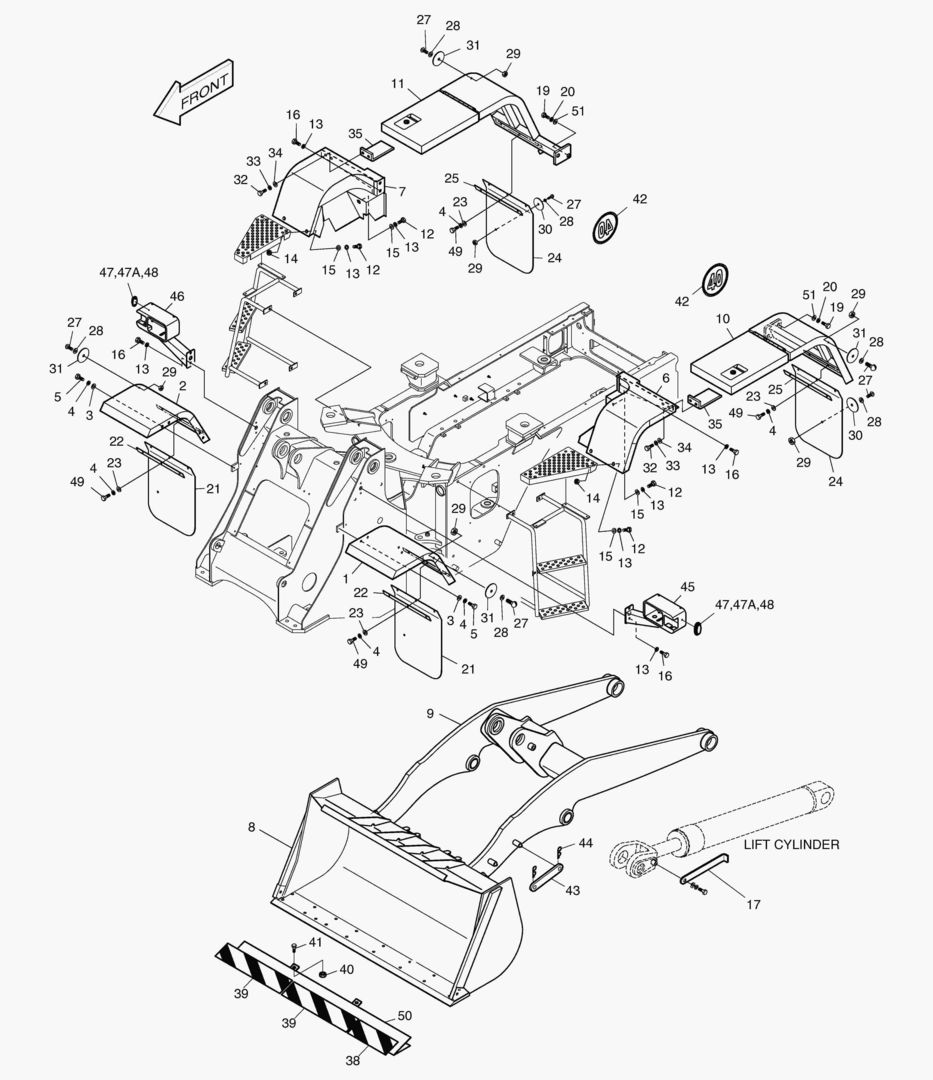 1590 FULL FENDER ASS`Y-OPTION [2008~]