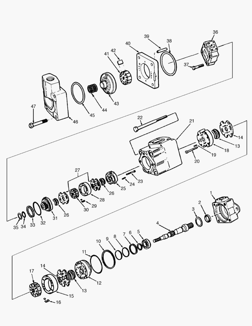 3310 PUMP,TRIPLE VALVE [1~329]