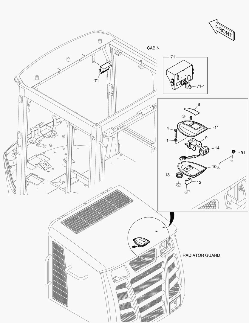 Схема СИСТЕМА ВИДЕОНАБЛЮДЕНИЯ В СБОРЕ