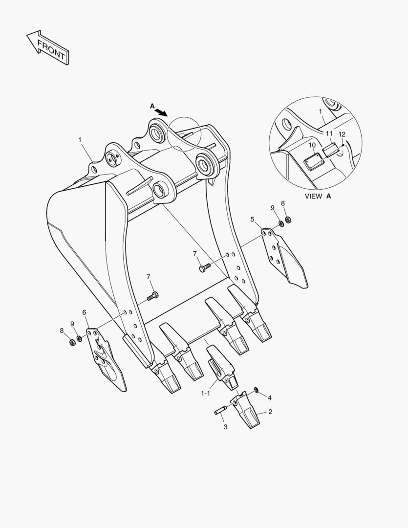 6560 BUCKET ASS`Y - 0.81mВі