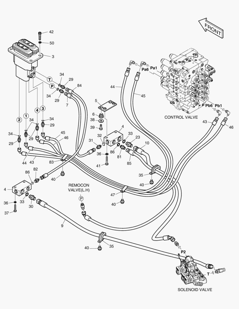 ТРУБОПРОВОД СЕРВОУПРАВЛЕНИЯ(8)
