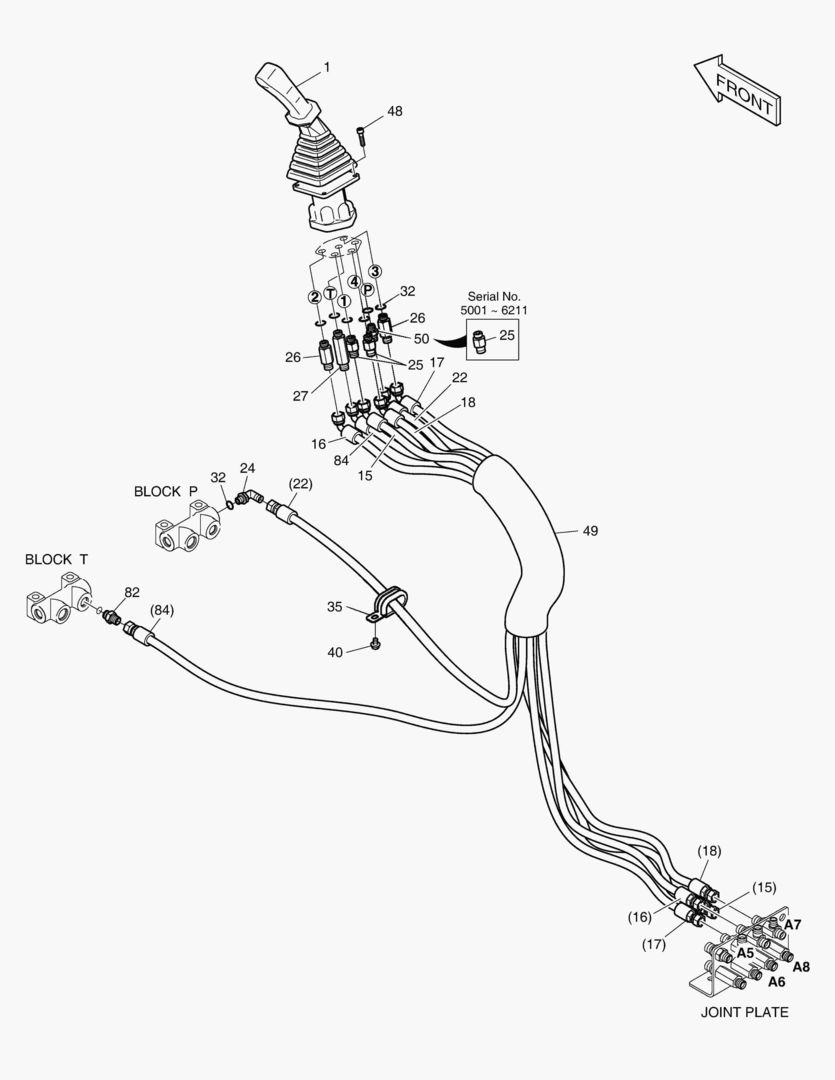 ТРУБОПРОВОД СЕРВОУПРАВЛЕНИЯ(7)