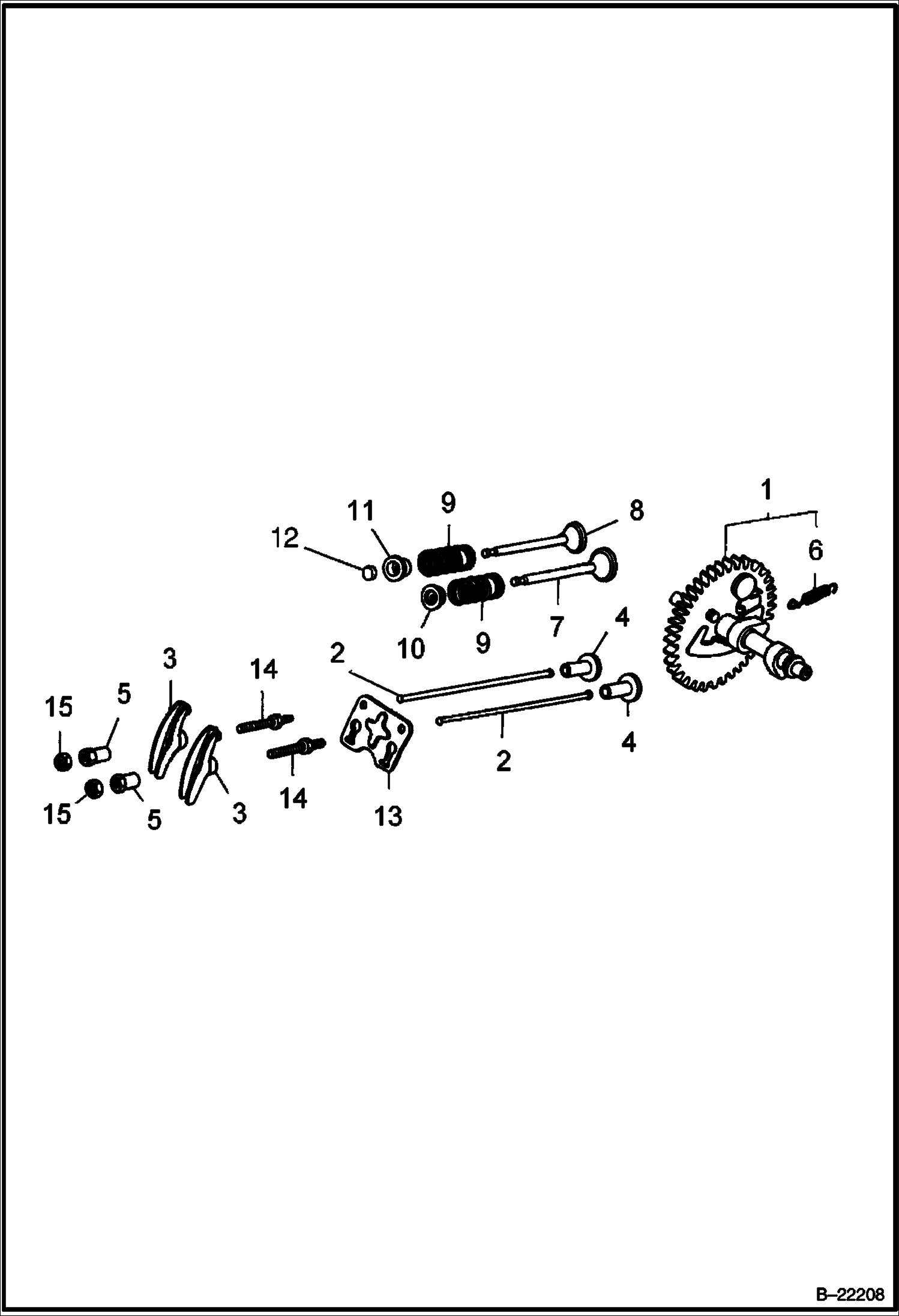 HONDA ДВИГАТЕЛЬ (РАСПРЕДЕЛИТЕЛЬНЫЙ ВАЛ) (СЕРИЙНЫЙ НОМЕР OB6041 И ВЫШЕ)