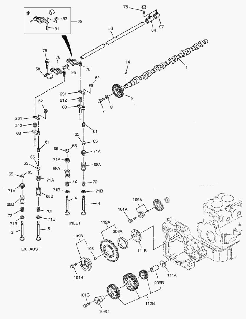 РАСПРЕДЕЛИТЕЛЬНЫЙ ВАЛ И КЛАПАН