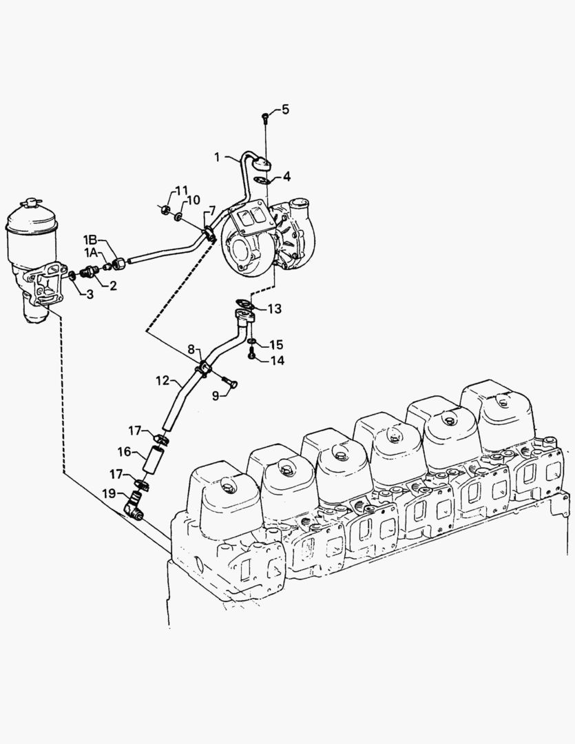 Спецтехника G010-67 LUBRICATING OIL LINES - главное фото