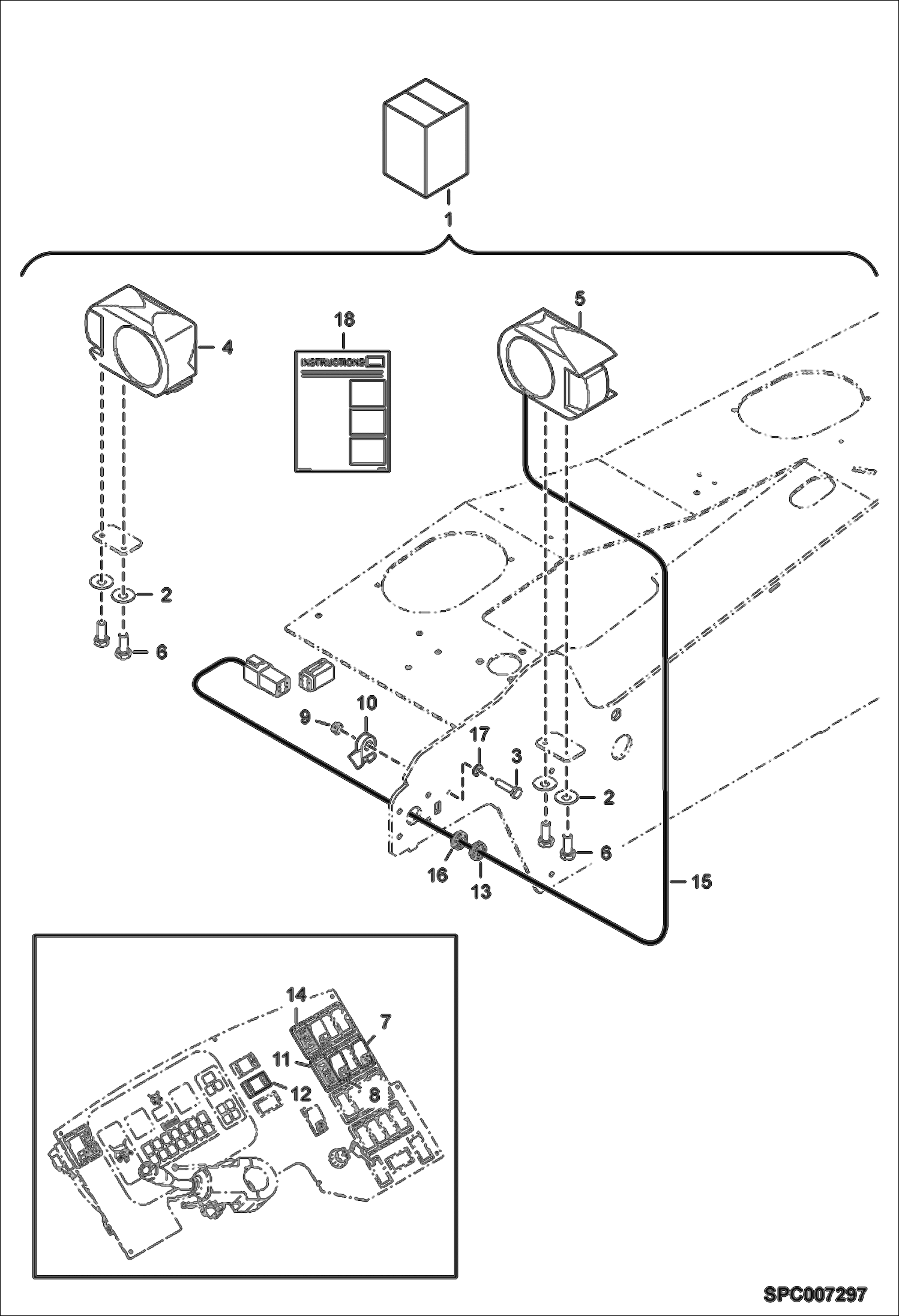 КОМПЛЕКТ ПЕРЕДНИХ ФАР