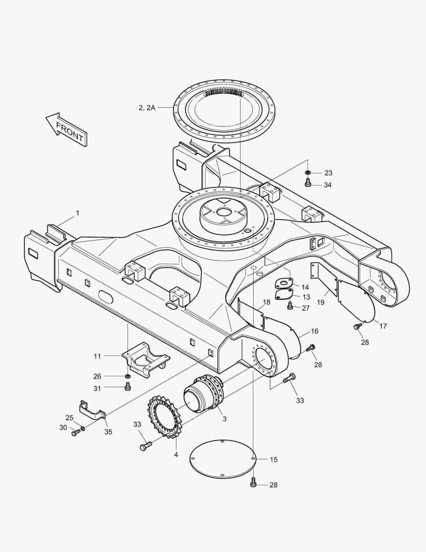 РАМА ГУСЕНИЦЫ