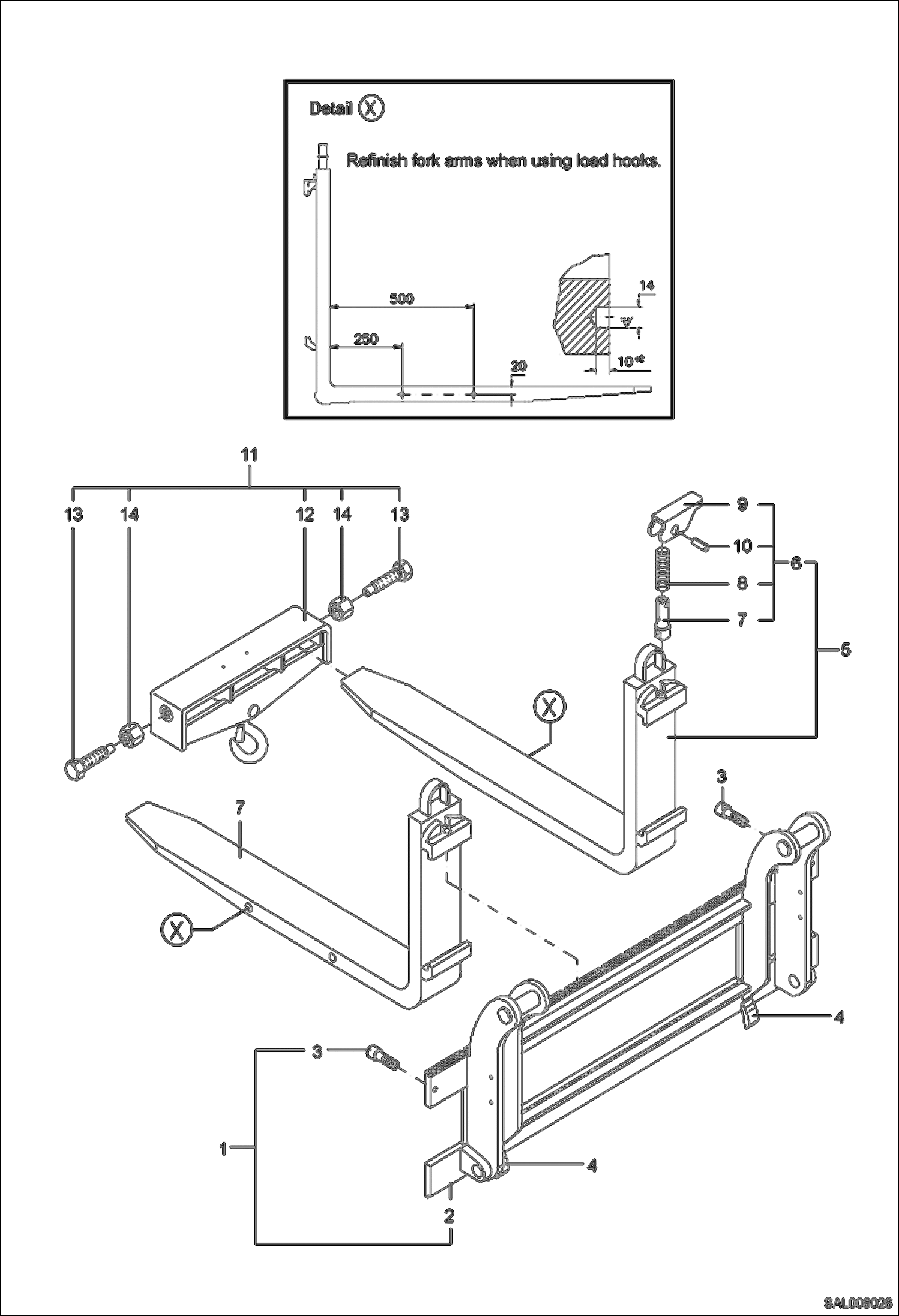 ОБОРУДОВАНИЕ УКЛАДЧИКА, КРЮК КРАНА