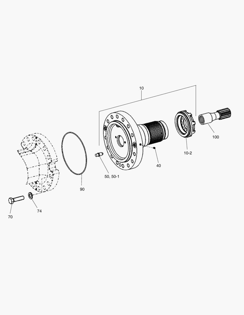 Спецтехника 4680 HUB CARRIER - REAR AXLE [5001~11226] - главное фото