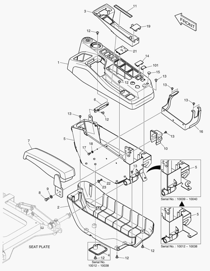 ПУЛЬТ УПРАВЛЕНИЯ - ПРАВОСТОРОННИЙ