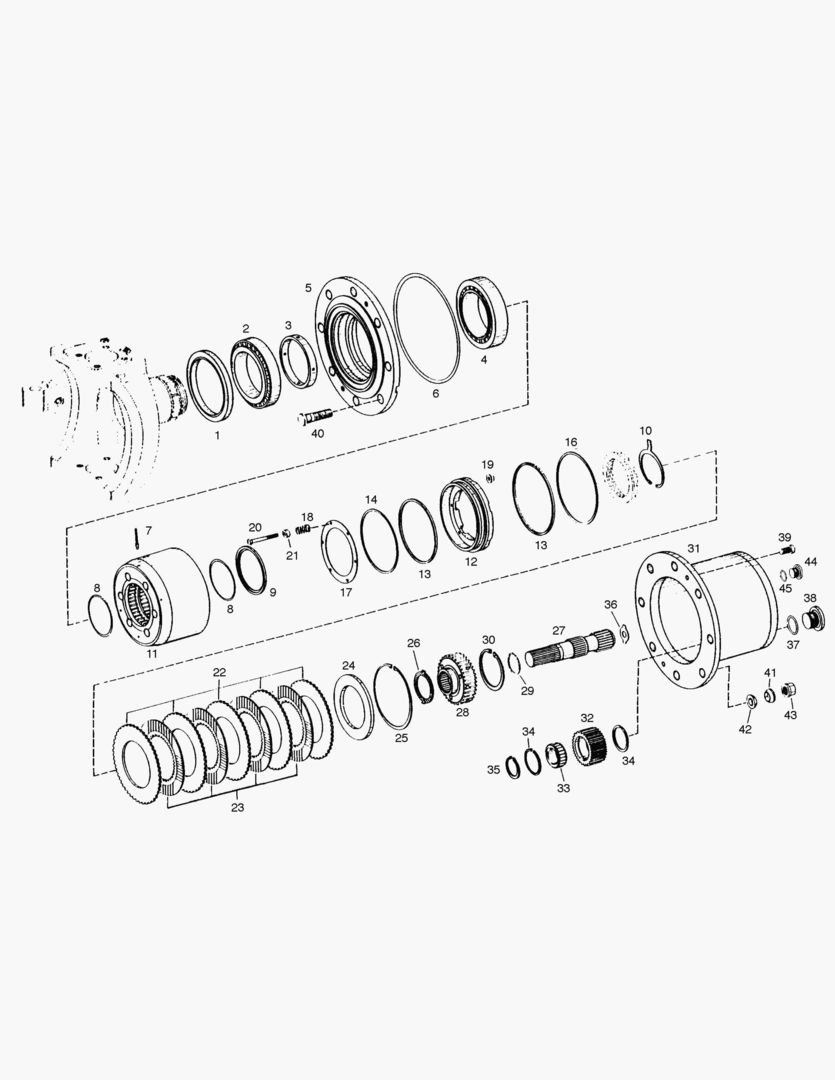 Спецтехника 9765 HUB-FRONT AXLE [2681~] - главное фото