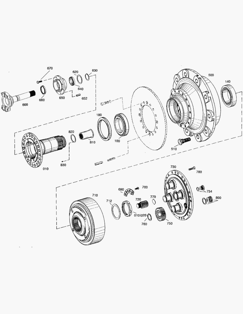 Спецтехника G250-20 HUB [710348~710536]