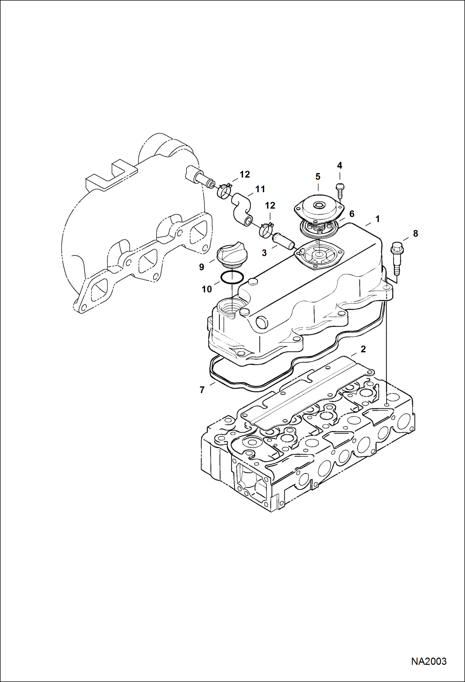 КРЫШКА ГОЛОВКИ