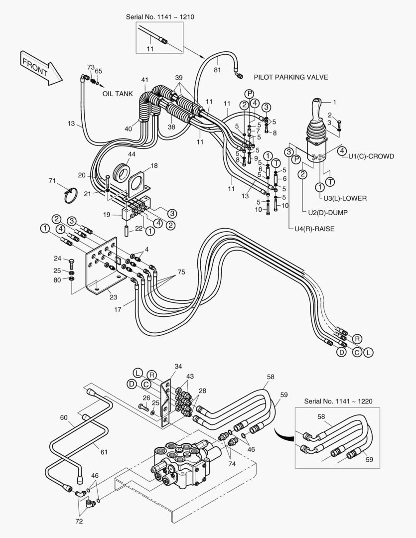 1231 PILOT PIPING-2 SPOOL STD.(TOSHIBA) [1141~]