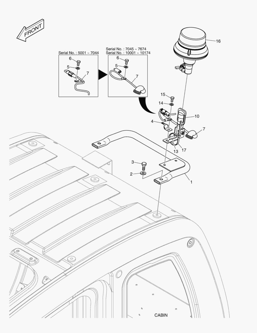 КРОНШТЕЙН ПРОБЛЕСКОВОГО МАЯЧКА