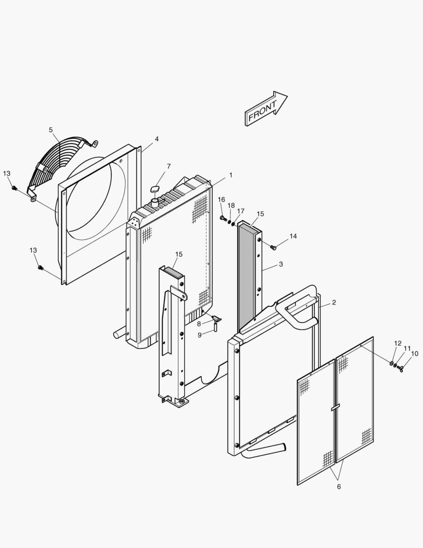 1135 RADIATOR ASS`Y [32761~]