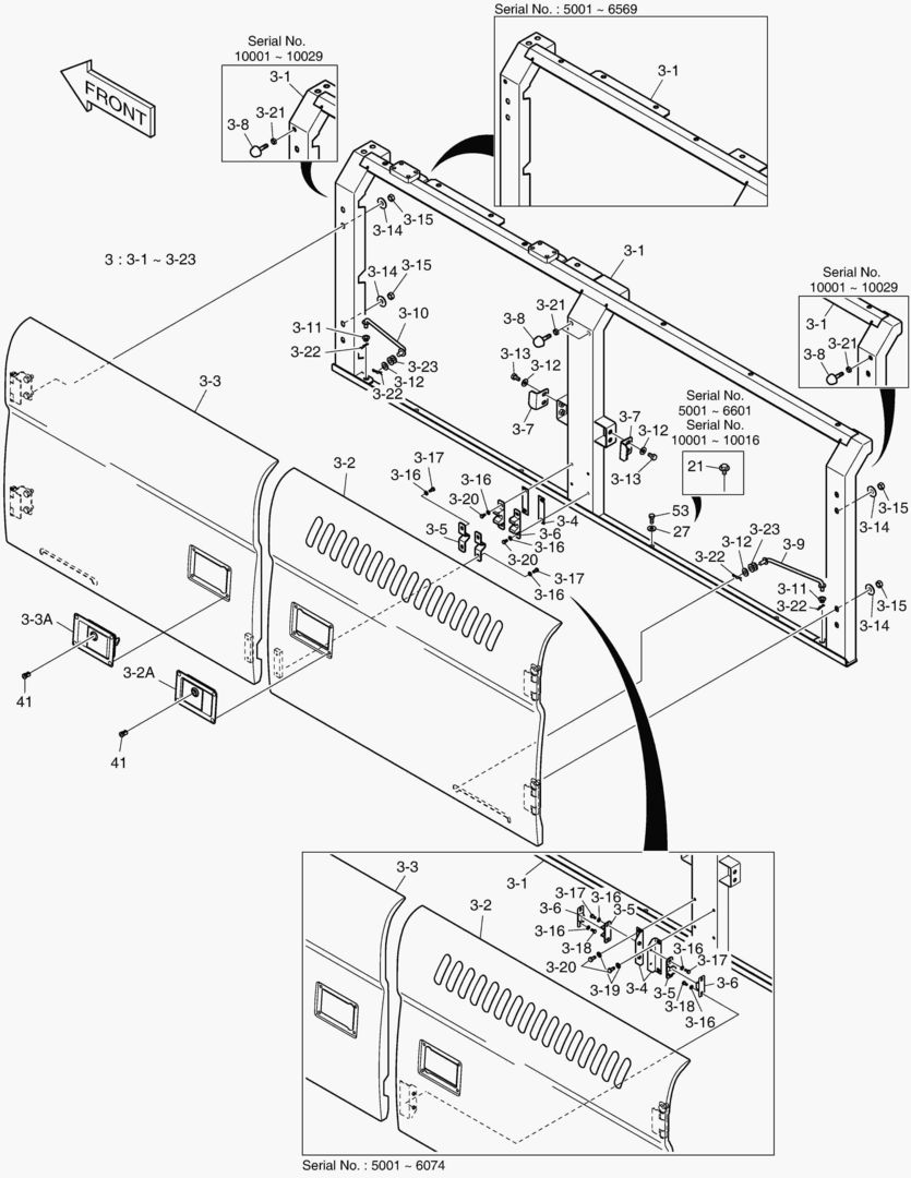 Схема БОКОВАЯ ДВЕРЬ - ЛЕВОСТОРОННИЙ