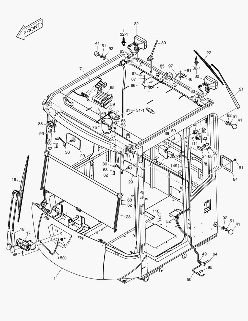 КАБИНА(1) - КОРПУС