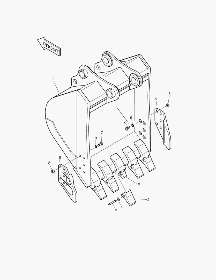 3120 BUCKET-1.1mВі