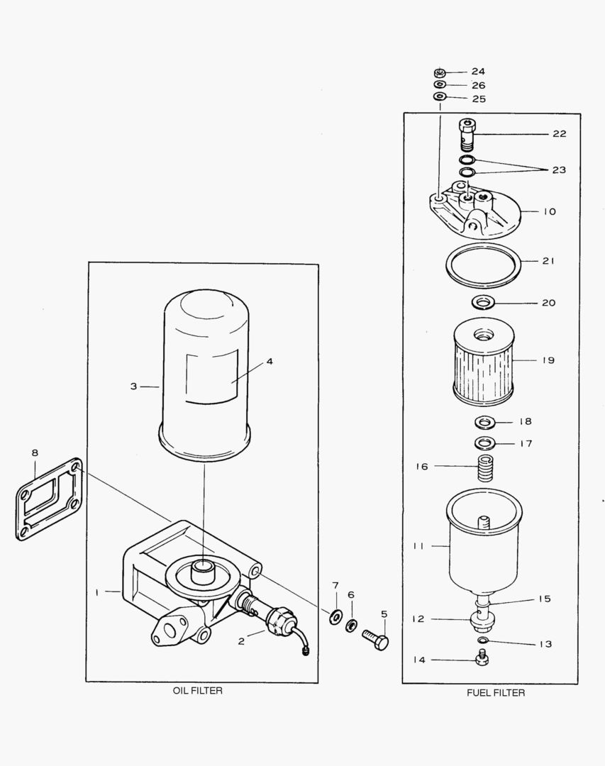МАСЛЯНЫЙ ФИЛЬТР И ТОПЛИВНЫЙ ФИЛЬТР