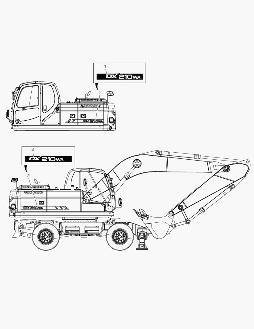 ПРЕДУПРЕЖДАЮЩАЯ ТАБЛИЧКА - НИМЕНОВАНИЕ ТЕХНИКИ