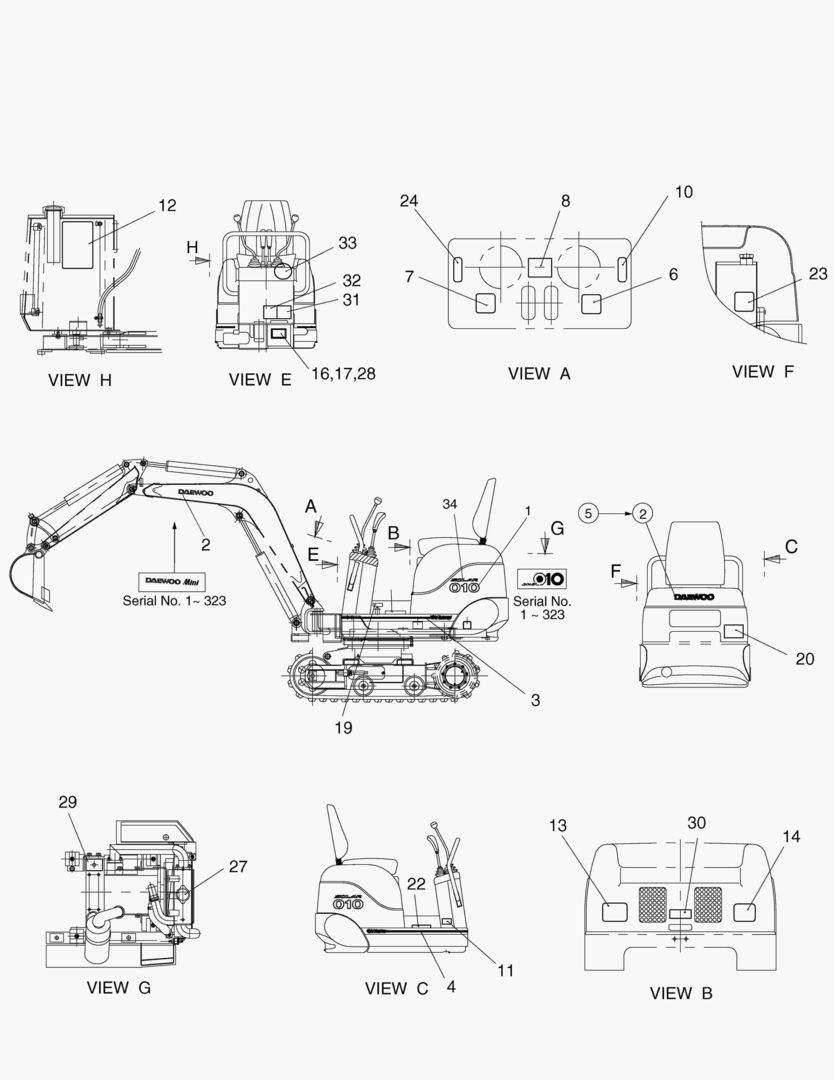 4110 NAME PLATE-ENGLISH