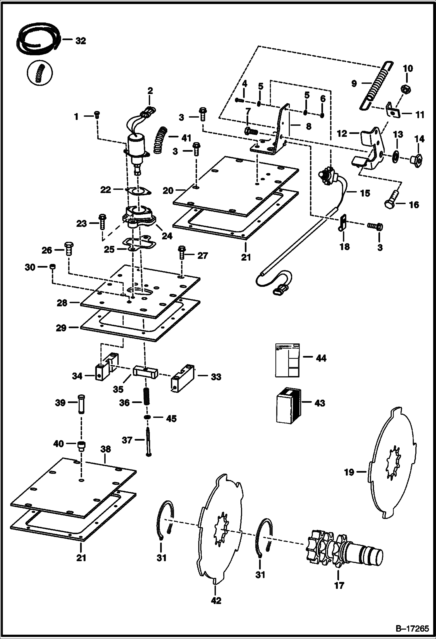 ДИСК ТОРМОЗА (КОЖУХ ЦЕПНОЙ ПЕРЕДАЧИ БЕЗ ПЛОСКОГО ВЕРХА)