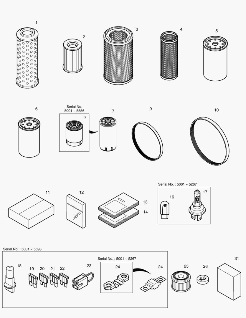 Спецтехника 5110 SPARE PARTS - главное фото