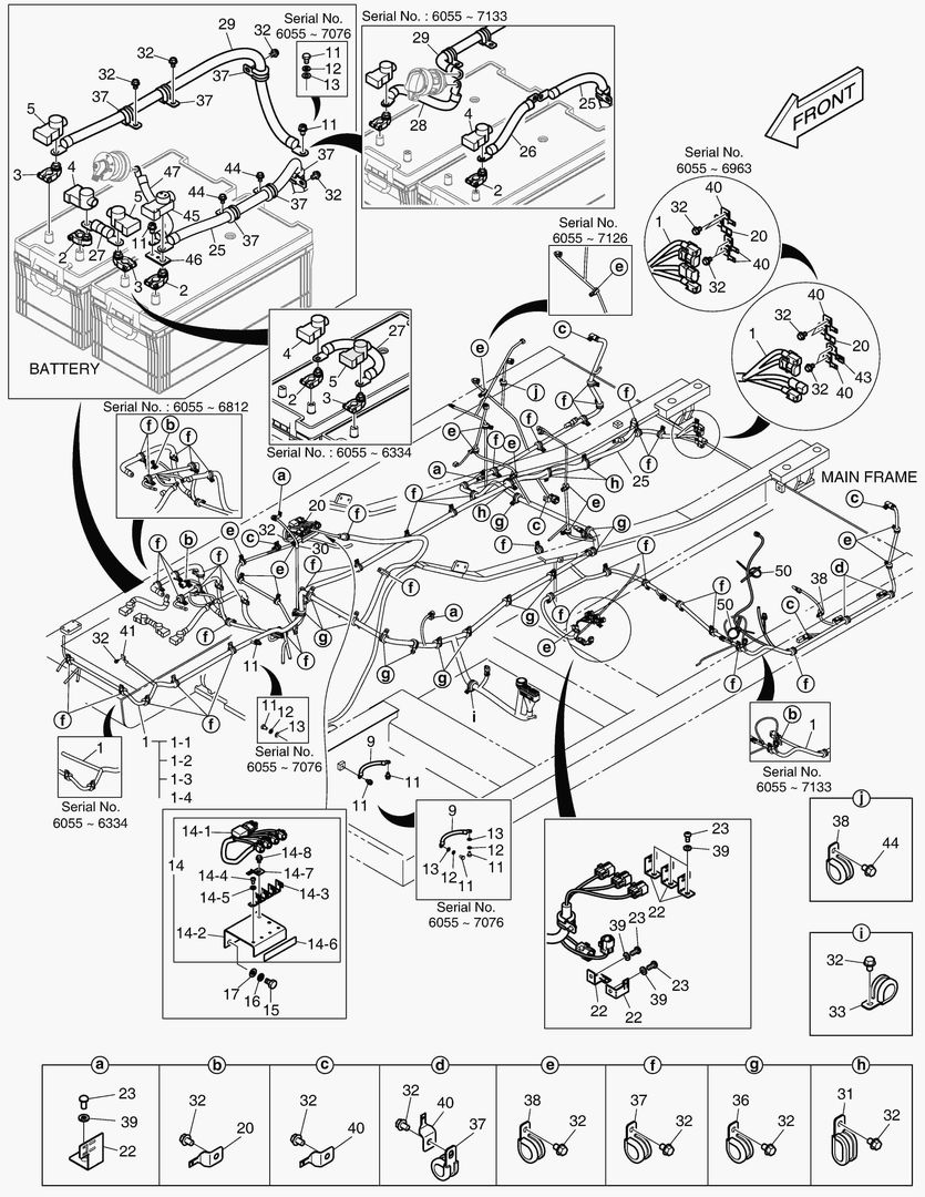 Спецтехника 7851 ELECTRIC WIRING - ROPS [6055~] - главное фото
