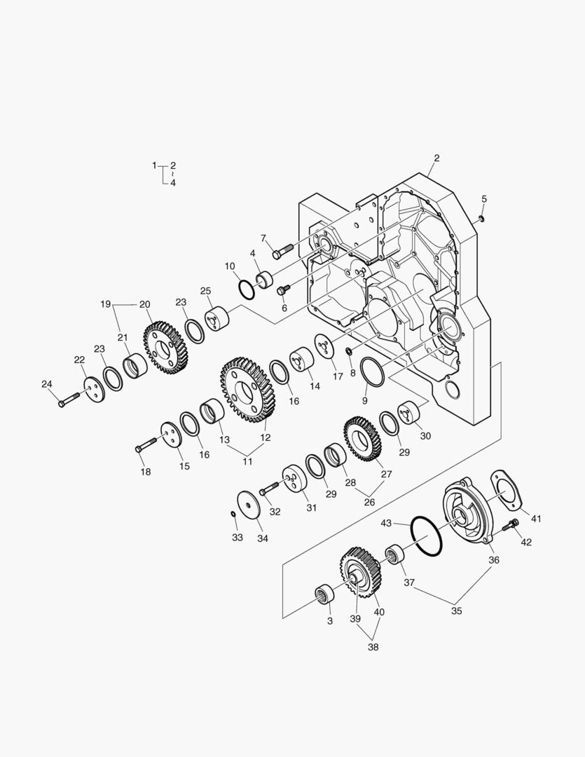 КАРТЕР РАСПРЕДЕЛИТЕЛЬНЫХ ШЕСТЕРЕН