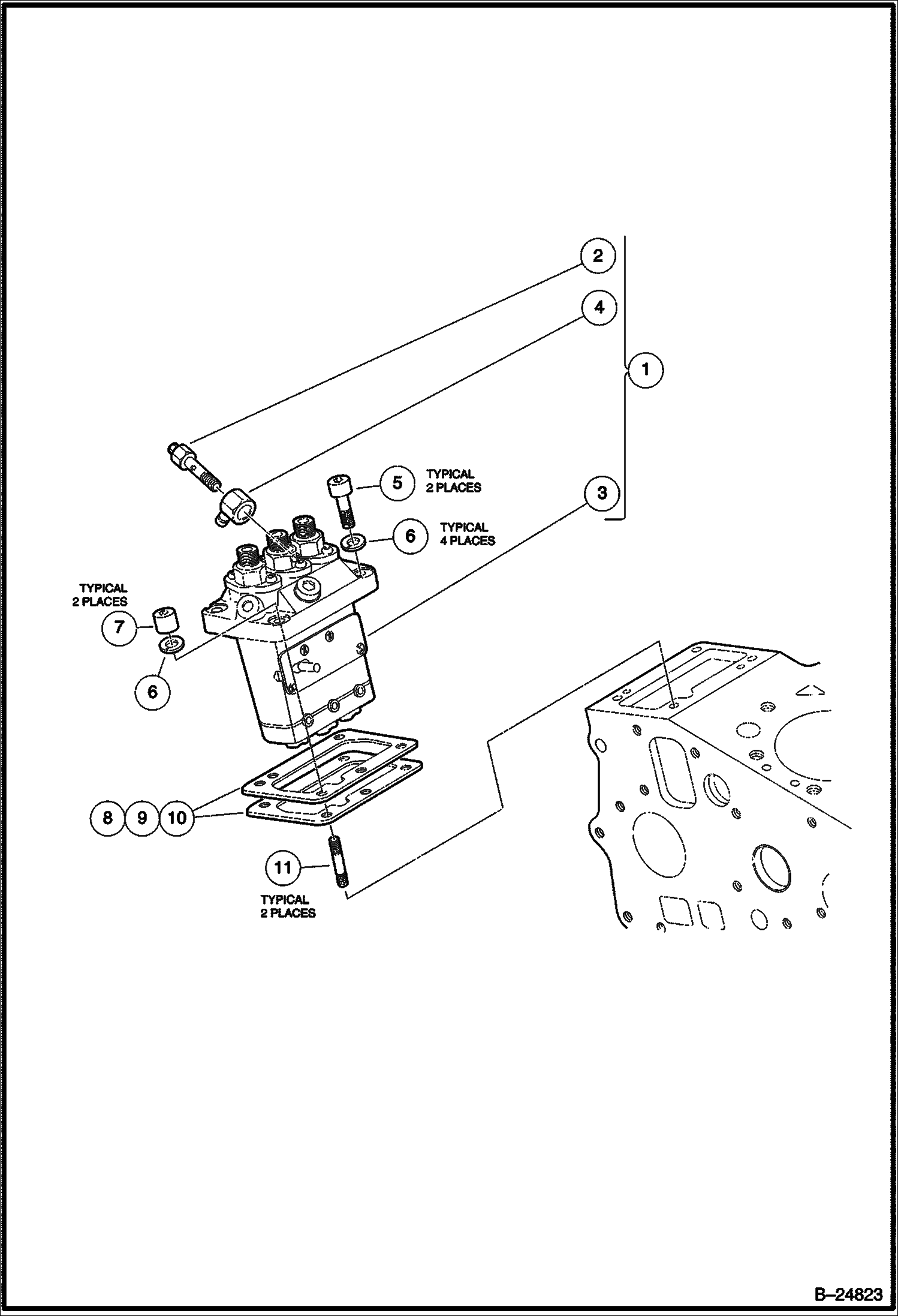 НАСОС ВПРЫСКА ДИЗЕЛЬ 2353 11568 И НИЖЕ