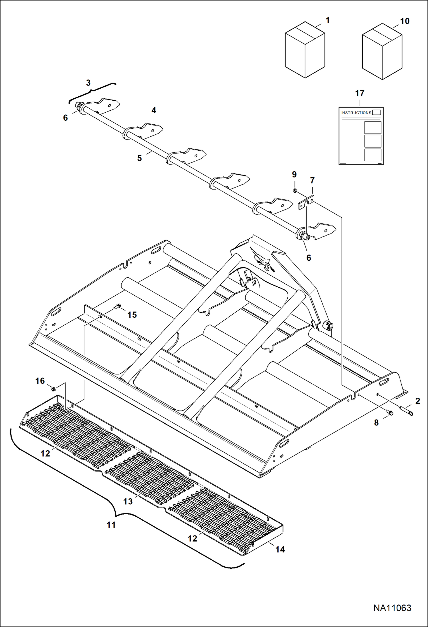 ПЛАНИРОВЩИК (КОМПЛЕКТ КИРКОВЩИКА) (КОМПЛЕКТ РЕШЕТОК) (B425)