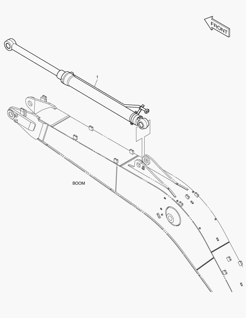 ГИДРОСИСТЕМА СТРЕЛЫ-ОСОБО ПРОЧНЫЙ