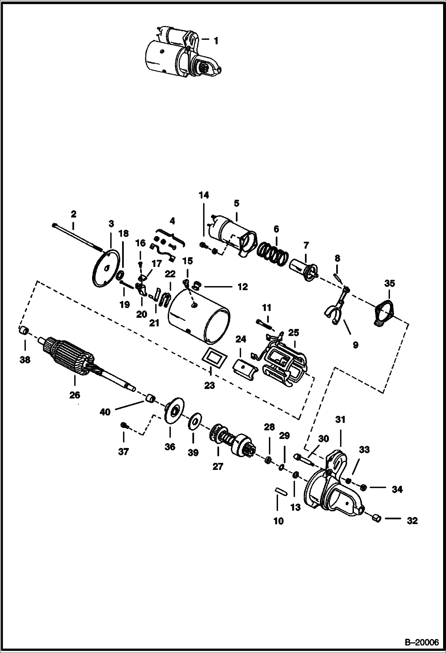 СТАРТЕР (С УПЛОТНЕНИЕМ) (ДОПОЛНИТЕЛЬНЫЙ СТАРТЕР)