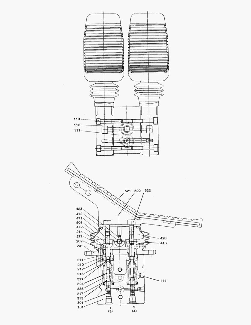 6521 REMOTE CONTROL VALVE(2-1) [119~]