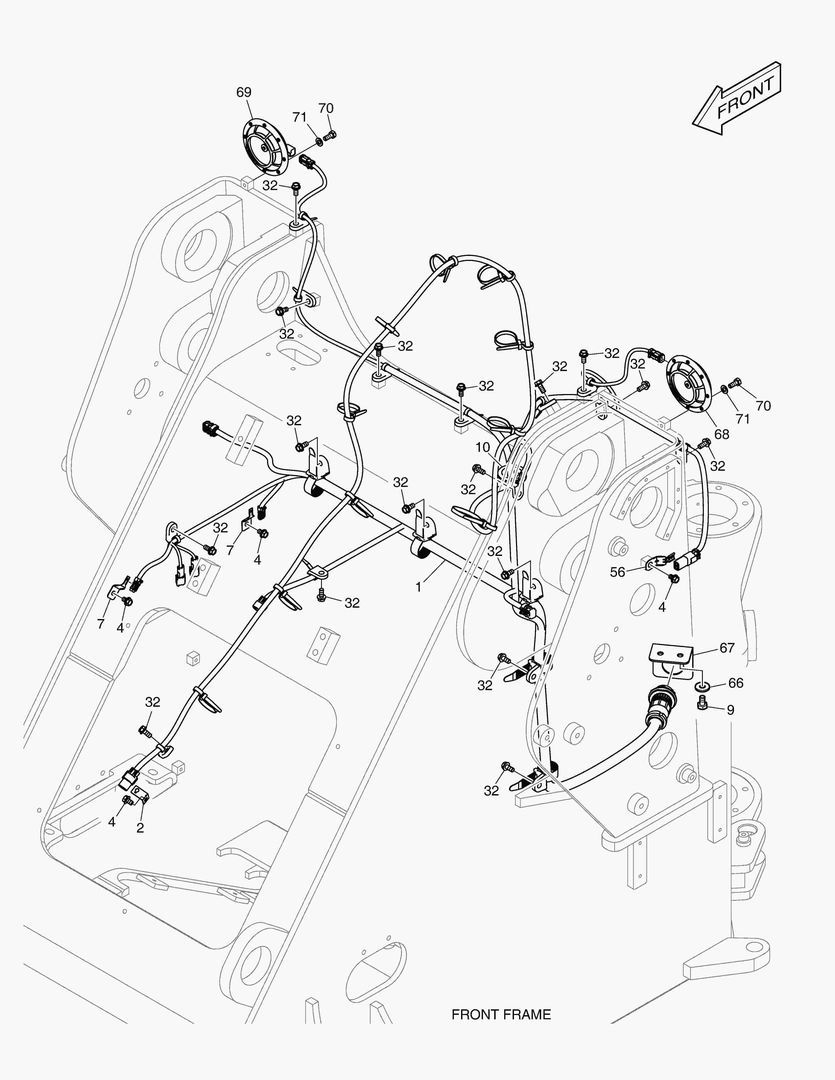 ЭЛЕКТРИЧЕСКИЕ ЗАПЧАСТИ - ФРОНТАЛЬНЫЙ