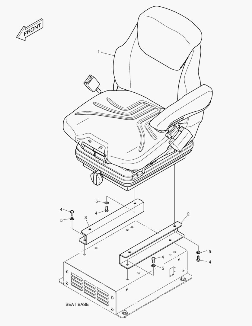 КРЕСЛО - МЕХАНИЧЕСКАЯ СИСТЕМА(ОБОГРЕВАТЕЛЬ)