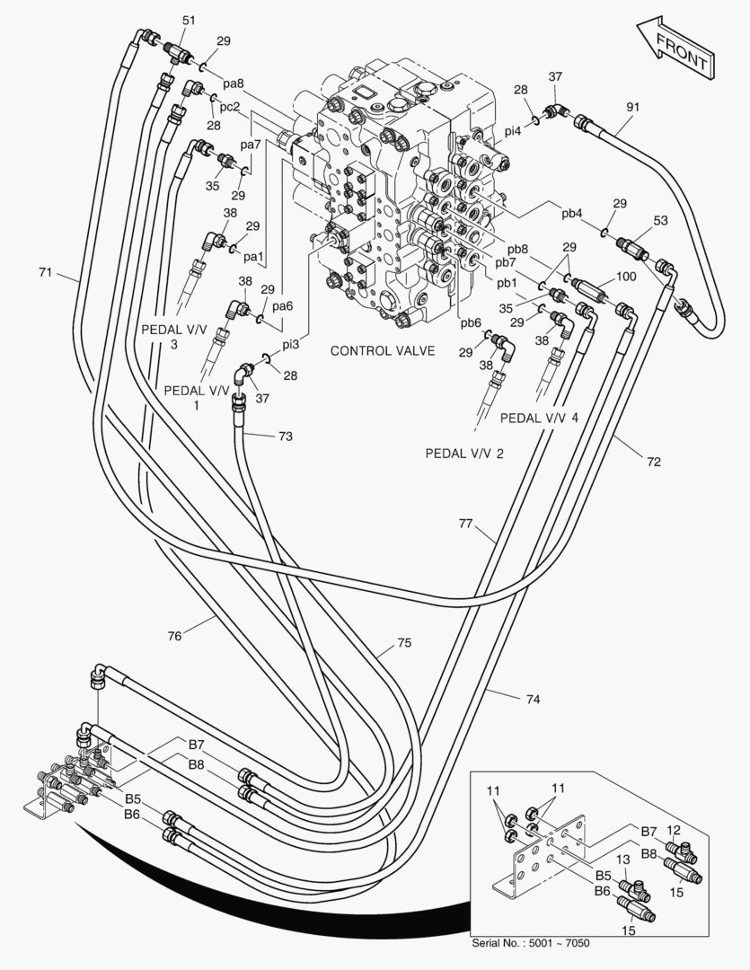 ТРУБОПРОВОД СЕРВОУПРАВЛЕНИЯ(4)