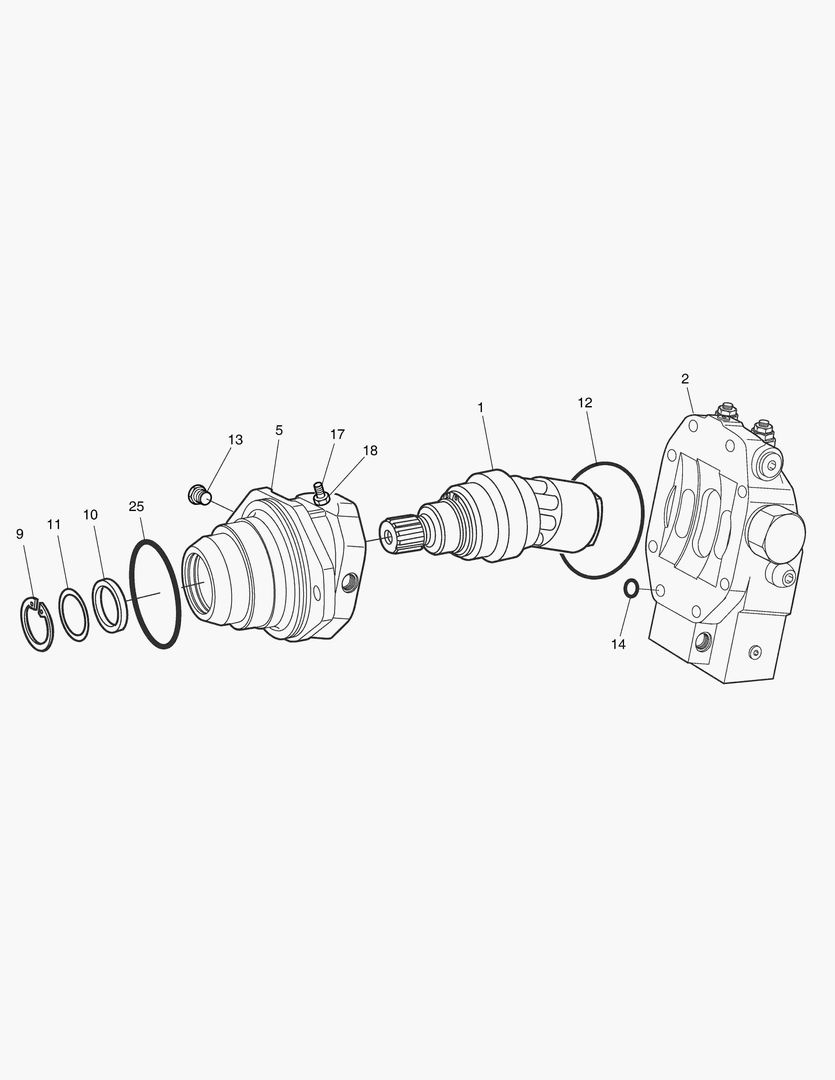 4160 TRAVEL MOTOR [5001~10098]