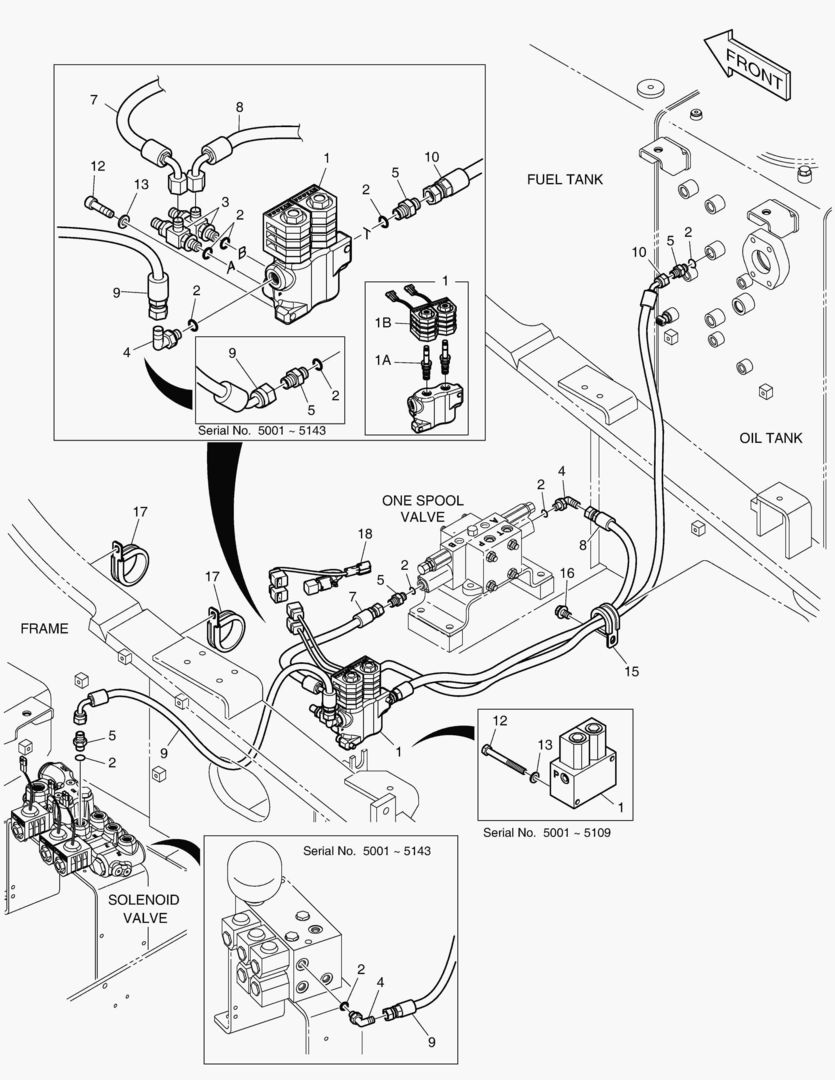 ТРУБОПРОВОД СЕРВОУПРАВЛЕНИЯ(1) - ВРАЩАЮЩИЙСЯ