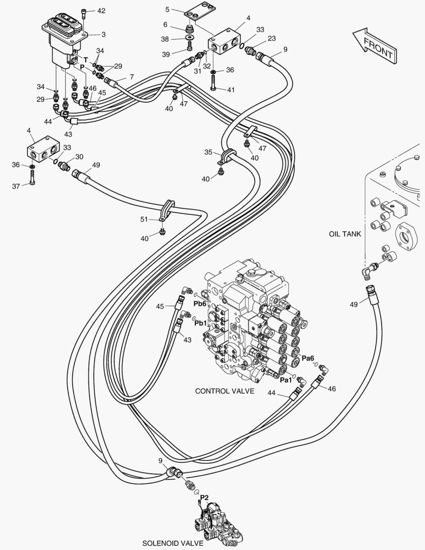 ТРУБОПРОВОД СЕРВОУПРАВЛЕНИЯ(8)