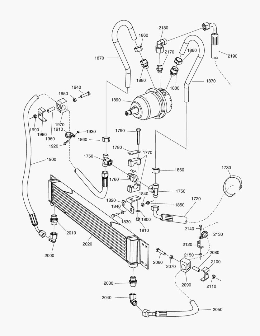 G190-170 FAN DRIVE UNIT