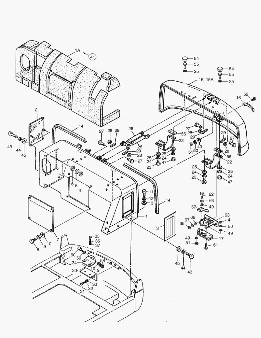 1181 ENGINE COVER [660~]
