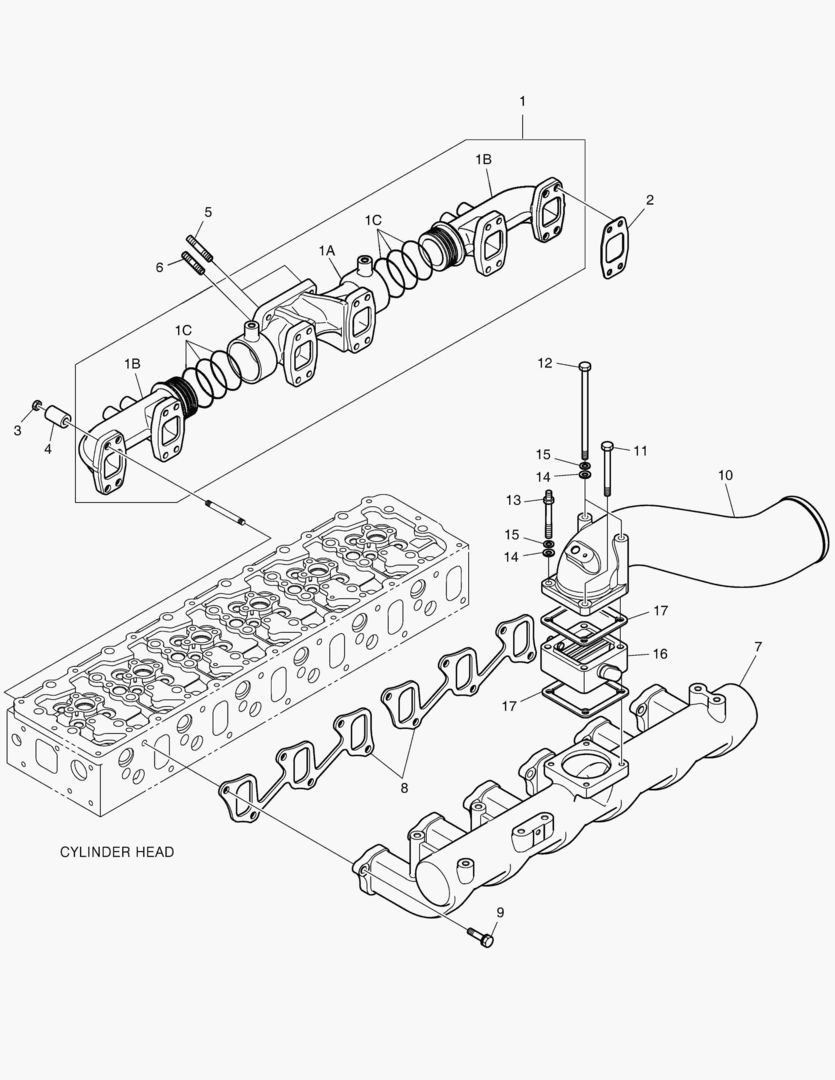 026 INTAKE & EXHAUST MANIFOLD