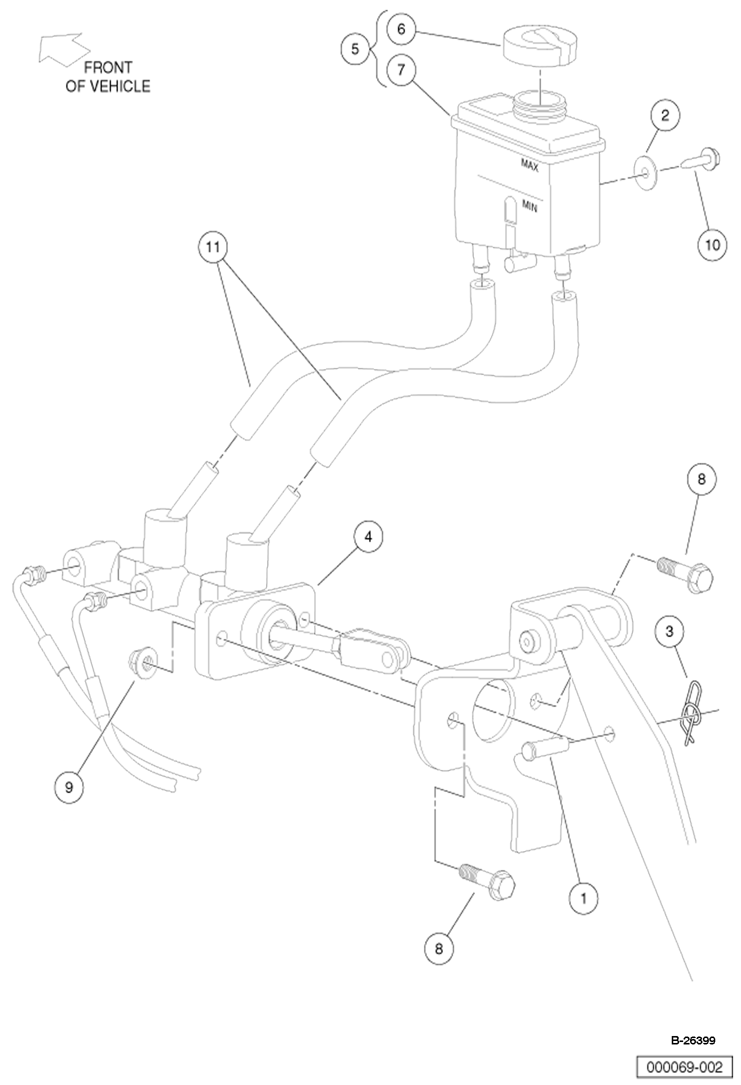 ЦИЛИНДР МАЧТЫ (ВНЕШНИЙ РЕЗЕРВУАР)