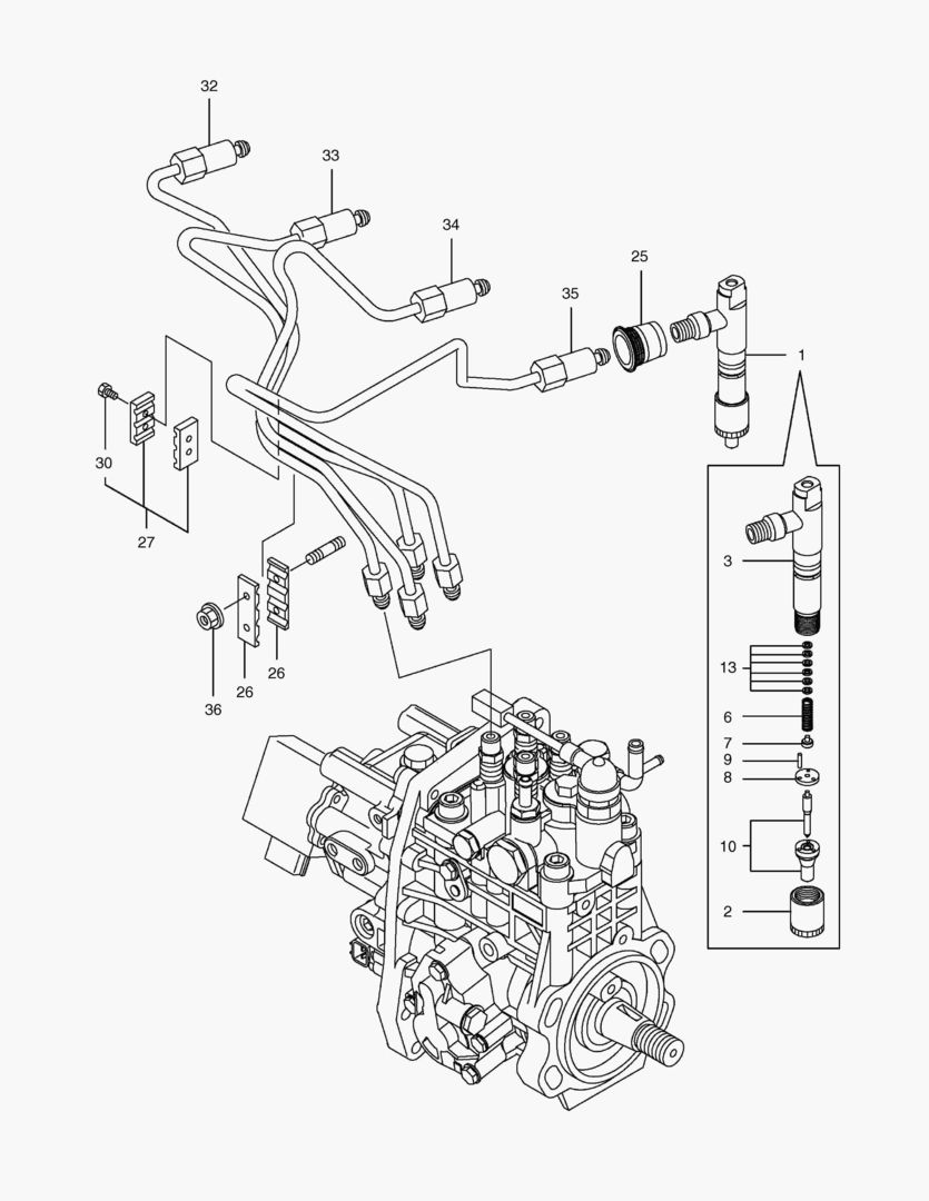 Схема 082 FUEL INJECTION VALVE [1681~]