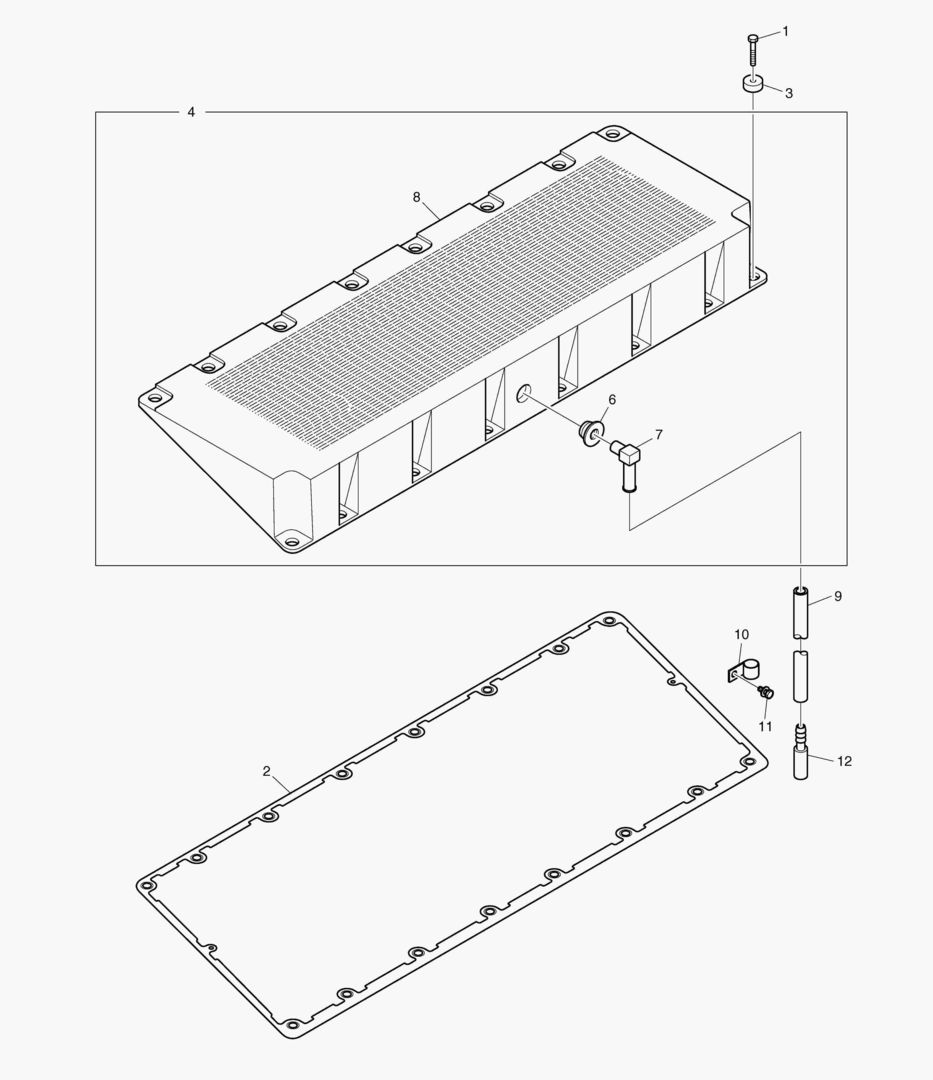 КРЫШКА ГОЛОВКИ ЦИЛИНДРА