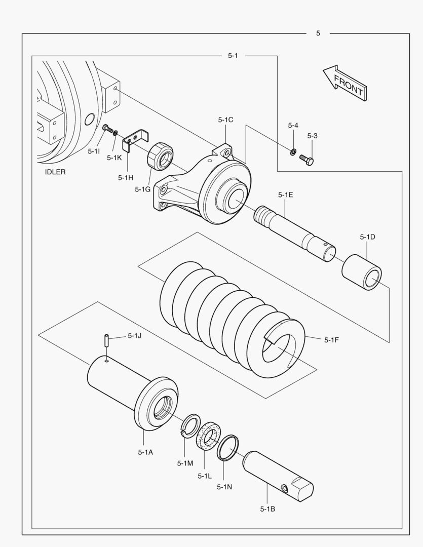 ПРУЖИНЫ ГУСЕНИЦЫ