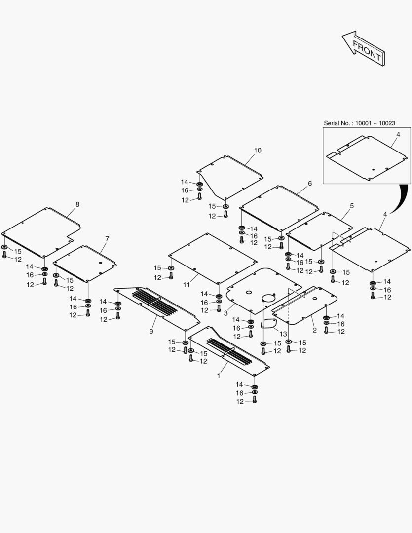 ОБТЕКАЕМАЯ ПОДКУЗОВНАЯ ПАНЕЛЬ